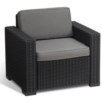 Set di 2 Poltrone California con Cuscini Keter