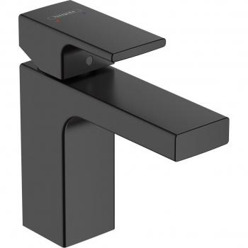 Hansgrohe Vernis Shape 100 Basin Mixer with Pop-Up Waste, Matte Black