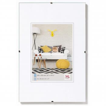 Walther design RB430K rahmenloser Bilderhalter, 24x30 cm, Klarglas