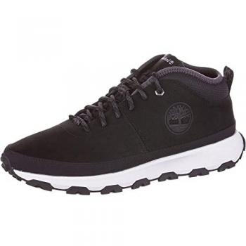 Scarpe Timberland Winsor Trail Mid in pelle nera