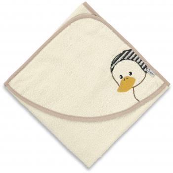 Edda 0‑Monats-Kapuzen-Badetuch, Sterntaler‑Stil, 80 x 80 cm