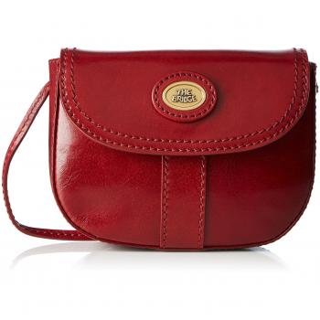 The Bridge Damen Tasche 04220701, Rot (Rosso Ribes/Abb.Oro)