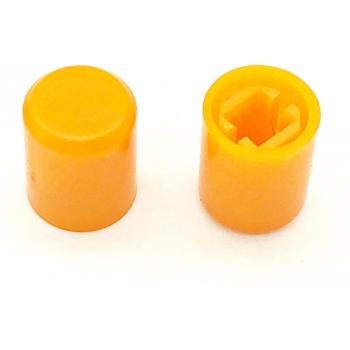 20Pcs 10MM Push Button Switch Covers PS-22F03 A03 A11 in Orange and Black