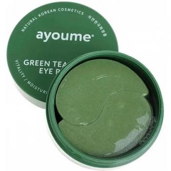Pannelli viso idratanti a gel al tè verde e aloe, set di 60 pezzi