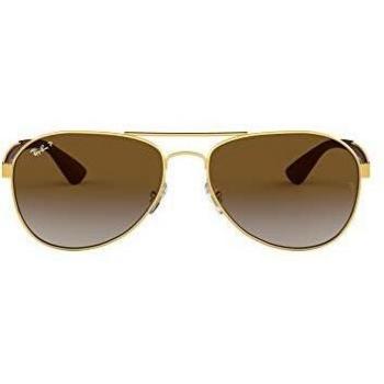 Ray-Ban Men's 0RB3549 001/T5 61 Sunglasses, Gold/Clear Gradient Green