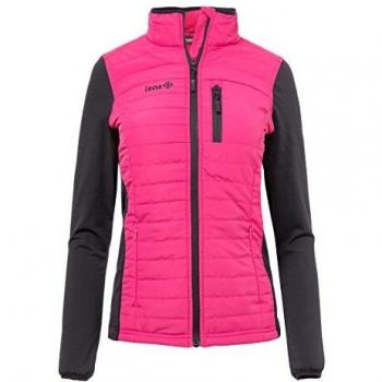 Izas Damen Winter-Explorer Jacke – Fuchsien & Schwarz – S