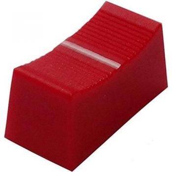 AERZETIX 5x boutons de potentiomètre glissière 3mm-4mm couleur Rouge