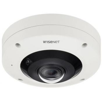 Hanwha XNF-9010RV 4K IR Outdoor Fisheye Security Camera (Dome, Weatherproof, PoE)