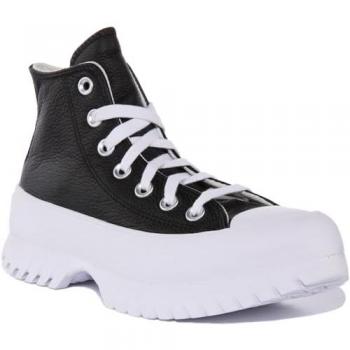 Scarpe Converse All Star 2.0 con suola larga nera EU 39½