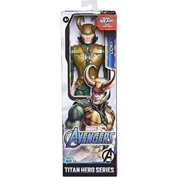 HASBRO AVENGERS SERIE TITAN EROI E7874 LOKI FIGURA D'AZIONE 30 CM