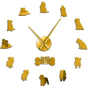 Reloj Decorativo Grifón Petit Brabançon