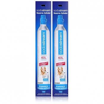 Pack de 2 Cilindros de CO2 para Gasificador Sodastream 60L