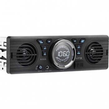 Reproductor de coche 1 Din con GPS, FM, Bluetooth y 2 altavoces