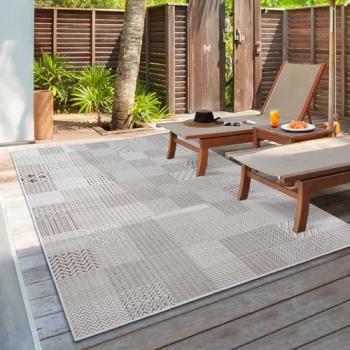 Tapis de cuisine Lagos, extérieur, crème, 160 x 230 cm