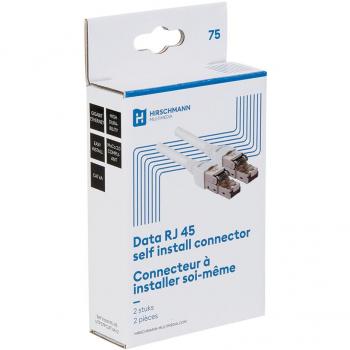 Pack double connecteur RJ45 Hirschmann Cat6A – UTP/STP