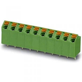 Phoenix Contact 1752214: Morsetto a molla 2 poli in colore verde (100 pezzi)