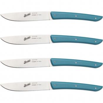 Berkel Steakmesser Berkel 4er-Set Steackmesser (Erdöl Blau)
