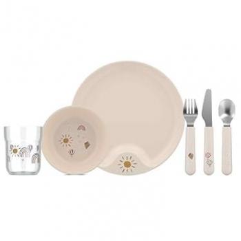 Mepal Kindergeschirr Set Mio – 6 Teile, farbenfrohe Unisex‑Option