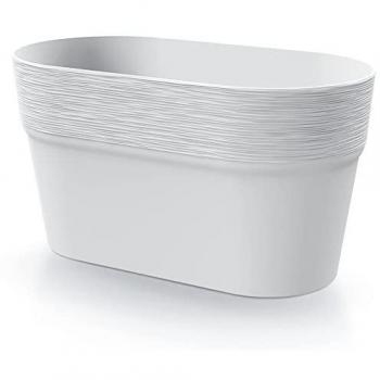 Furu Pot Ovale 27,5 cm Blanc