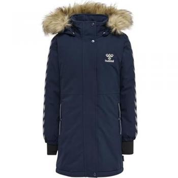 Hummel Leaf Tex Hoodie für Mädchen – Schwarze Variante, 5 Jahre