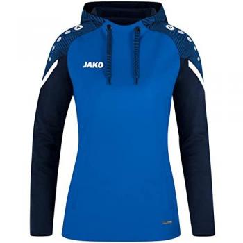 JAKO Damen Performance Kapuzensweatshirt Blau 42