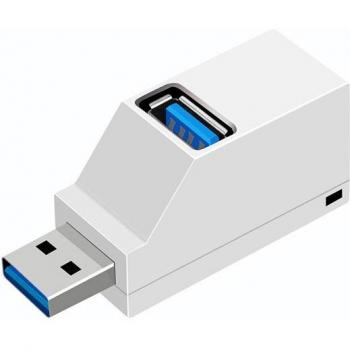 3-Port USB Hub Splitter for High-Speed Data Transfer