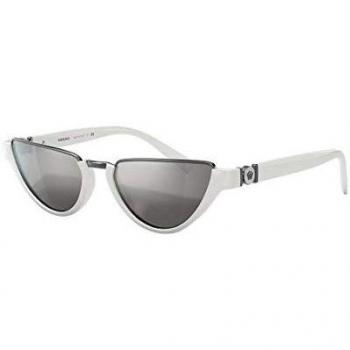 Ray-Ban Women's 0VE4370 Sunglasses, White, 54mm