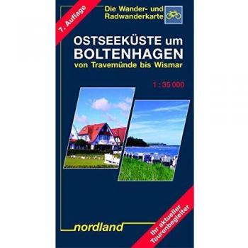 Peter Kast Ostseeküste Um Boltenhagen 1 : 35 000: Von Travemünde Bis Wismar. Die Wander