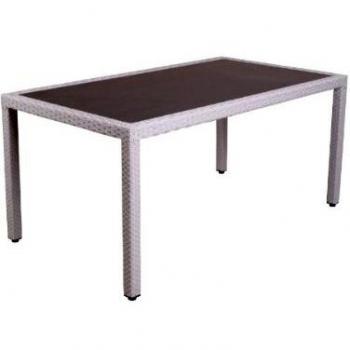 Table Astona blanche pour extérieur