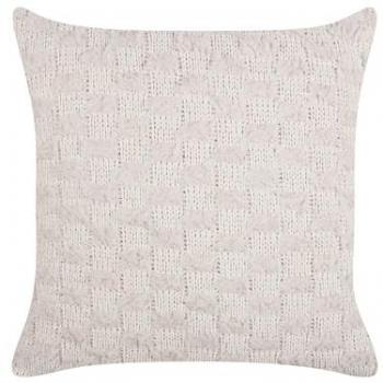 Cojín Basalim 45 x 45 cm funda extraíble color beige