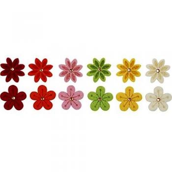 Vibrant Felt Flower Craft Kit