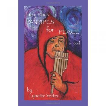 Lucy Plays Panpipes for Peace