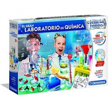 EL GRAN LABORATORIO DE QUIMICA CLEMENTONI Raíz Todos los juguetes JUEGOS CIENTIFICOS