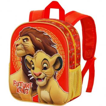 El Rey León King Mochila 3D Pequeña, Naranja