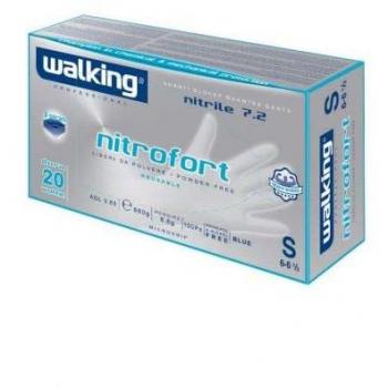 Walking Nitrofort Guanto Nitrile Monouso Professionale
