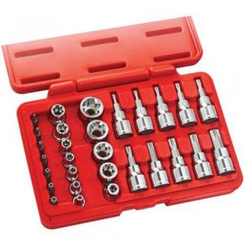 Pro356 29‑Piece Torx Socket and Bit Set (3/8” & 1/4”)