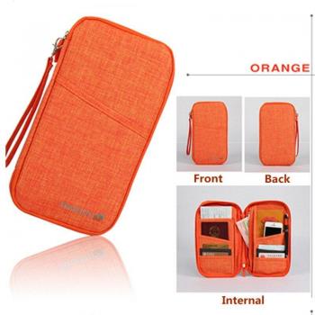 Sac de rangement pour passeport et cartes