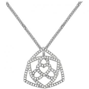 Jacques Lemans Collier Jacques Lemans Damen-Kette 925er Silber 106 Topas