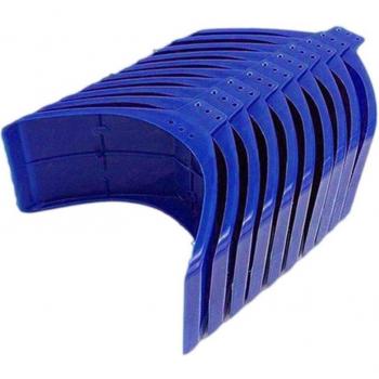 Aviario Dovecote – 10 Estantes de Plástico para Palomas (Azul)