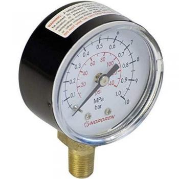 Manomètre NORGREN 18‑013‑013 IMI 0‑10 bar Filetage R1/8 arrière