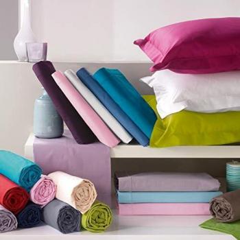 Drap Plat Confort 240x300 cm Coton 57 Fils