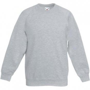 Fruit Of The Loom Kids Raglan Sleeve Sweatshirt Dec-13