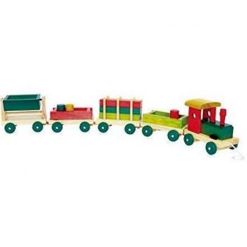 Small Foot Wooden Locomotive with Wagons