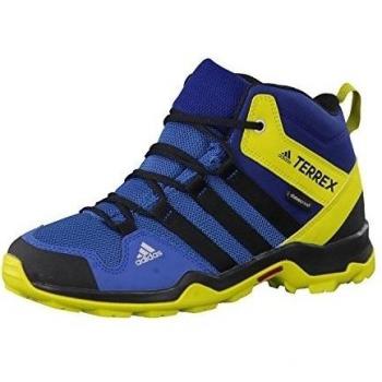 Adidas Terrex Ax2r Mid Cp K, Botas de Senderismo Unisex Niños, Azul
