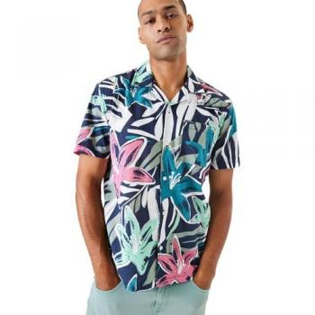Regular Fit Hawaii Muster Hemd Garcia