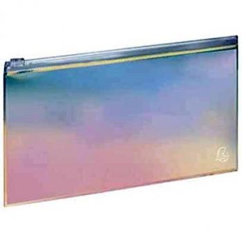 Pochette plate transparente Exacompta 22 cm