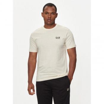 EA7 Men's Core Identity Pima Cotton Tee – Beige – XXL