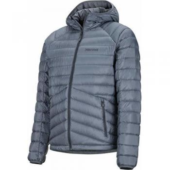 Marmot Highlander Down Hoody Veste D'extérieur Isolée Légère Homme Steel Onyx FR: M