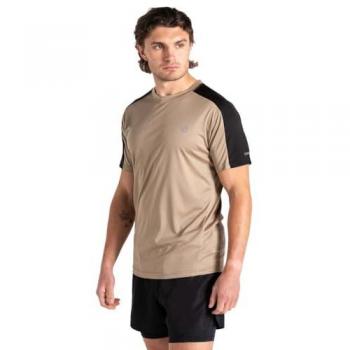Camisa Trekking Dare2b II Hombre Marrón, Manga Corta