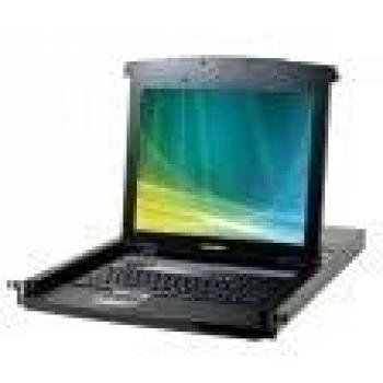 Console LCD KVM CAT5 4 Ports + Dongles VGA/USD 30m